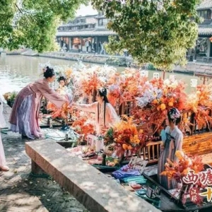 2024西塘赏花季·汉服十二花神盛典即将开幕，邀您共赴花朝之约