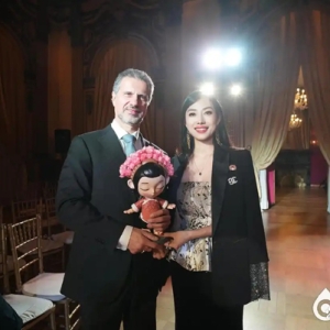 “世遗泉州 时尚之都”国潮出海远赴意大利 泉州“小蟳女”化身中国文化推荐官