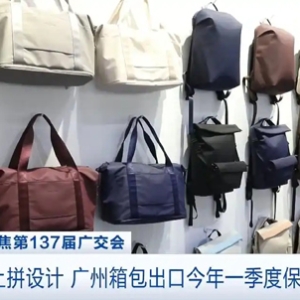 广交会电竞游戏包、防盗背包受热捧！广州箱包花式出海→